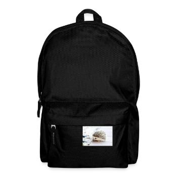 Hedgehog at dawn - Backpack - black - Front