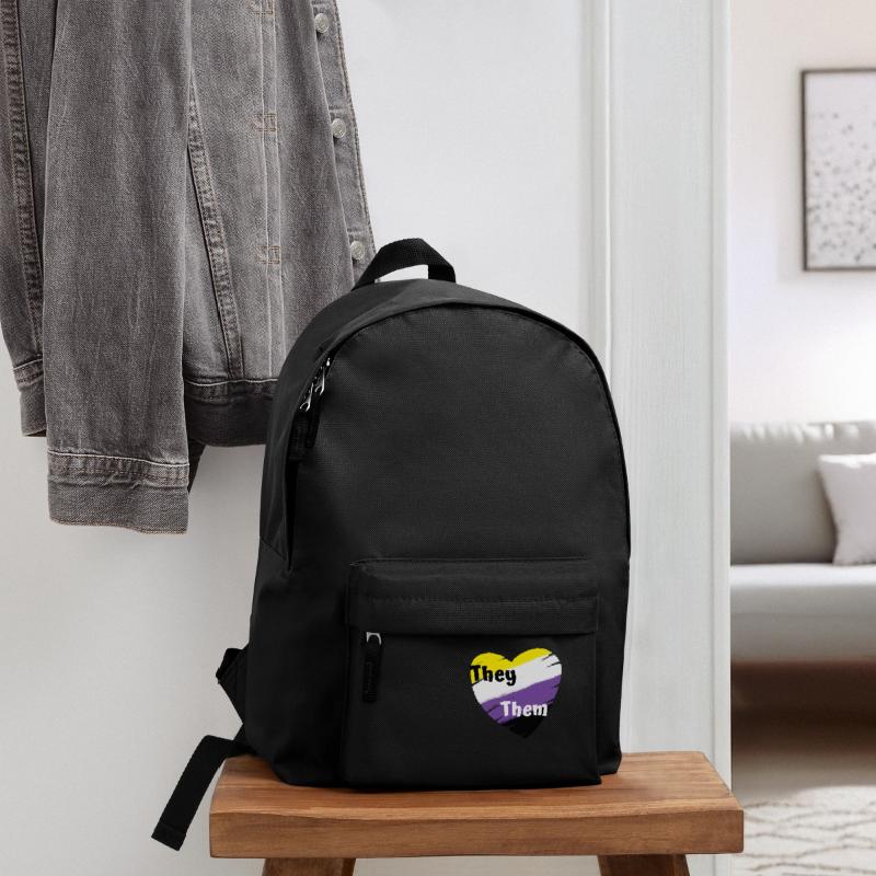 Non binary They Them Backpack