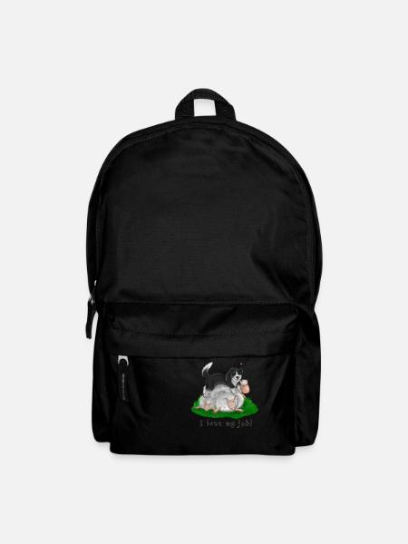 Border Collie - Rucksack - Schwarz