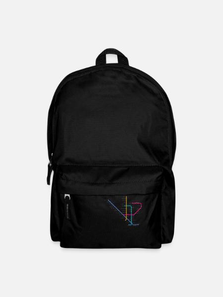 Metro Lisboa - Rucksack - Schwarz