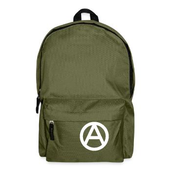Anarchie - Rucksack - Olivgrün - Vorne
