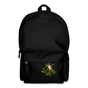 Vogel - Rucksack - Schwarz - Vorne