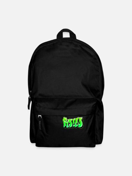 ROCCO GRAFFITI-DRUCK - Rucksack - Schwarz