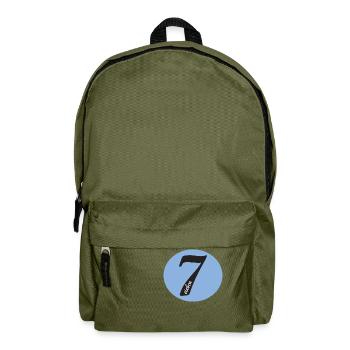7 sieben - Rucksack - Olivgrün - Vorne