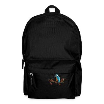 Colorful bird - Backpack - black - Front