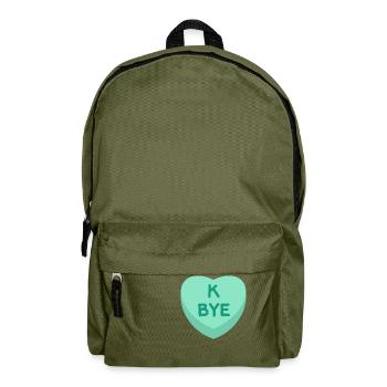 K BYE Heart Candy/Heart Candy - Backpack - olive green - Front
