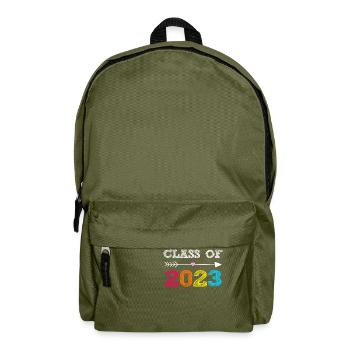 class of 2023 - Backpack - olive green - Front
