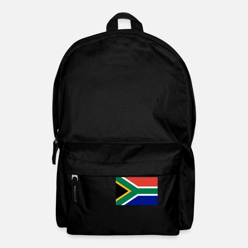 South Africa flag - Backpack - black