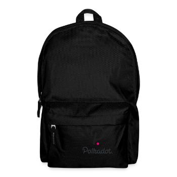 Polkadot crypto - Backpack - black - Front