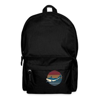 Requin - Sac à dos - noir - Devant