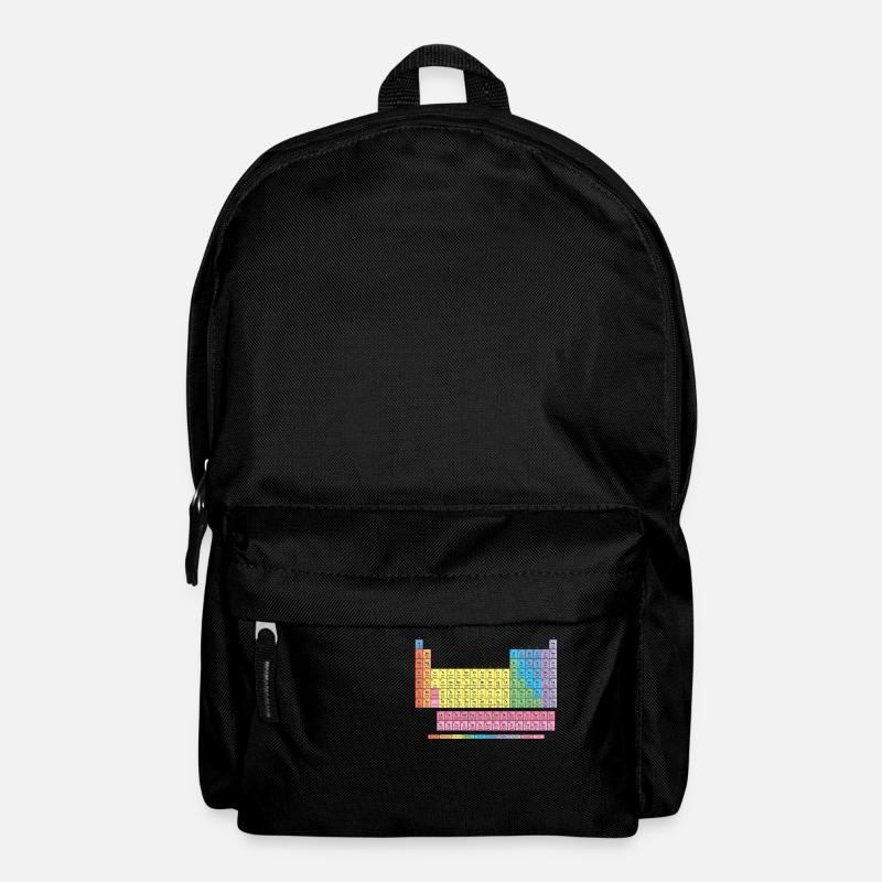 Periodensystem - Rucksack - Schwarz