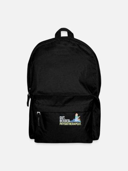 Physiotherapeut Gut Besser Herren Physio Lustiges - Rucksack - Schwarz
