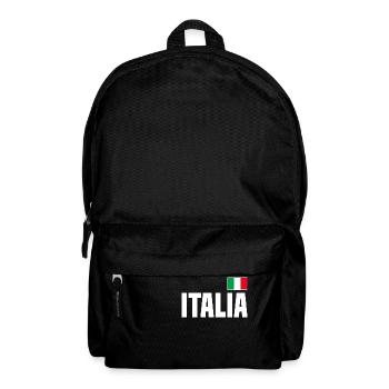 Italia Italy Flag - Backpack - black - Front