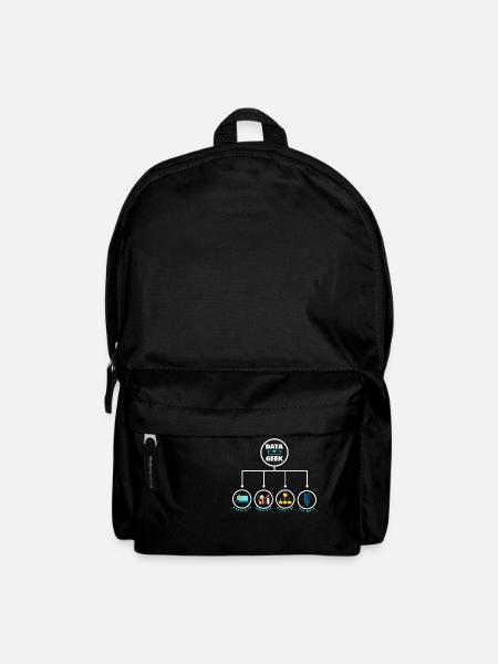 Data Analysis Data Geek Engineering Business - Backpack - black