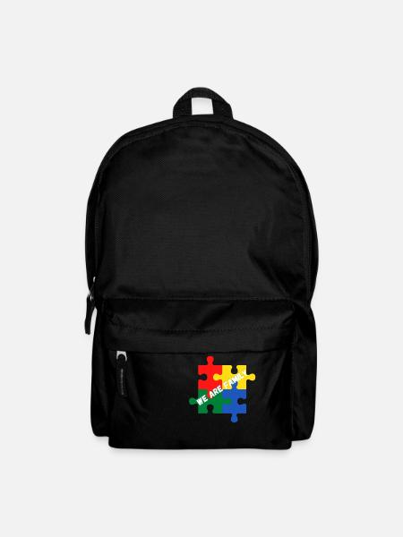 We are family. Wir sind eine Familie - Rucksack - Schwarz