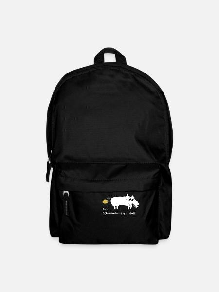 Mein Schweinehund gibt Gas! - Rucksack - Schwarz