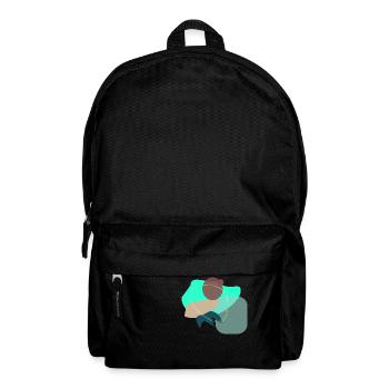 Abstract Shapes - Rucksack - Schwarz - Vorne