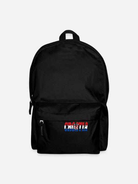 Croatia - Rucksack - Schwarz