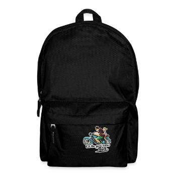 Rétro Moto Cool - papa et fille | Easy - Sac à dos - noir - Devant