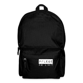 Pflege am Limit Spruch Pflegekräfte Beruf - Rucksack - Schwarz - Vorne