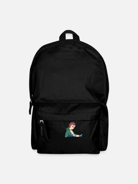 Anziehen von Socken - Rucksack - Schwarz