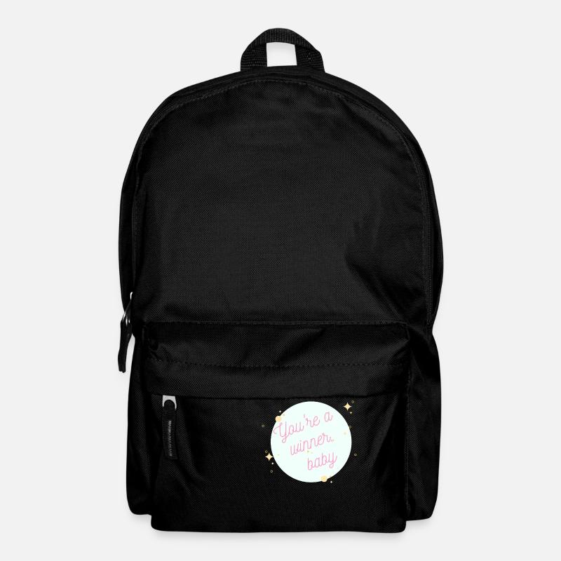 Du bist ein Gewinner-Baby - Rucksack - Schwarz