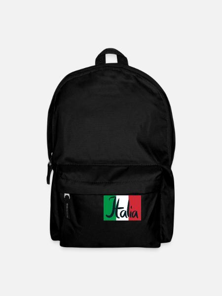 Italia - Italy - Italy - Football - Soccer - Backpack - black