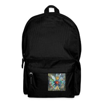 Gel de coeur des feux d’artifice - Sac à dos - noir - Devant