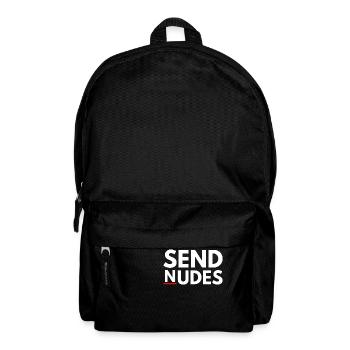 Senden Von Nackten - Rucksack - Schwarz - Vorne