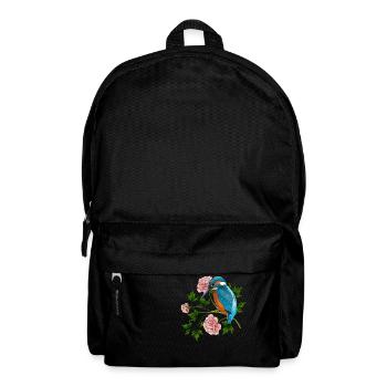 Oiseau coloré - Sac à dos - noir - Devant