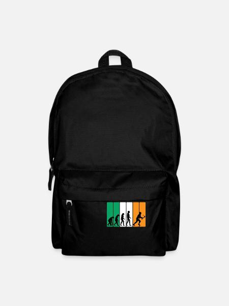 Die Evolution von Hurling - Rucksack - Schwarz