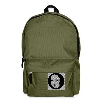 KS - Mona Lisa picture/Image (2) 05/2021 - Backpack - olive green - Front