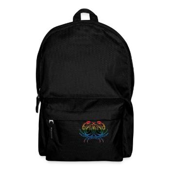 Krabbe - Rucksack - Schwarz - Vorne