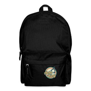 Wing Foiling Aloha Wingsurf cadeau hawaïen - Sac à dos - noir - Devant