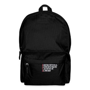 ella - Rucksack - Schwarz - Vorne