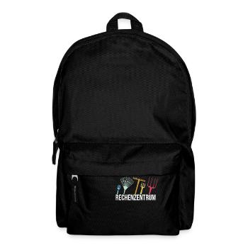 RECHENZENTRUM Gartenbau Gartenarbeiter Hobbygärtne - Rucksack - Schwarz - Vorne