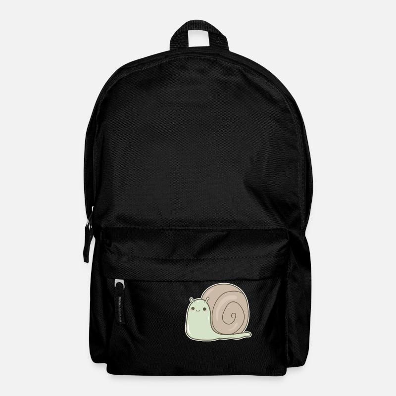 Schnecke - Rucksack - Schwarz