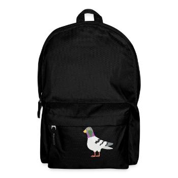 Taube - Rucksack - Schwarz - Vorne