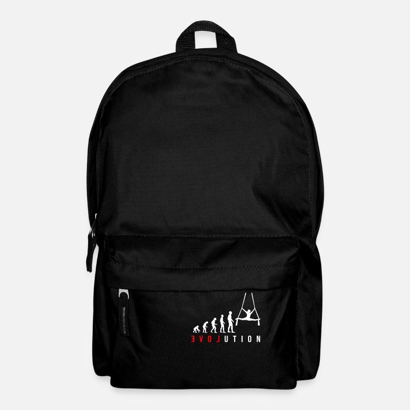 Seidentuch Tanz - Aerial Silks oder Aerial Dance - Rucksack - Schwarz