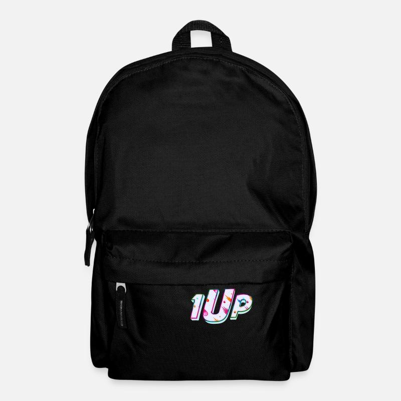 1Up 1up 1UP One Player Gamer - Rucksack - Schwarz
