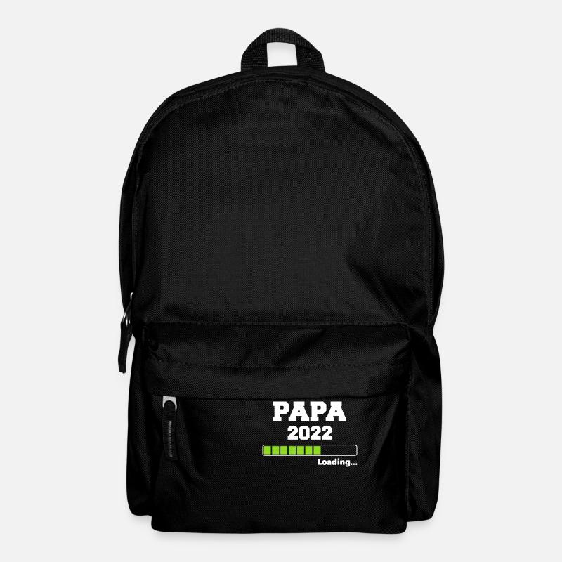 Zukünftiger Papa 2022 werdender Vater - Rucksack - Schwarz