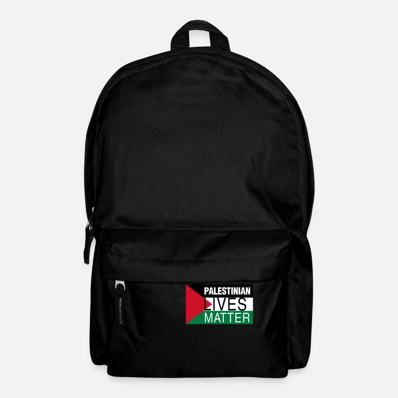 Palestinian Lives Matter Fun Gift - Backpack - black