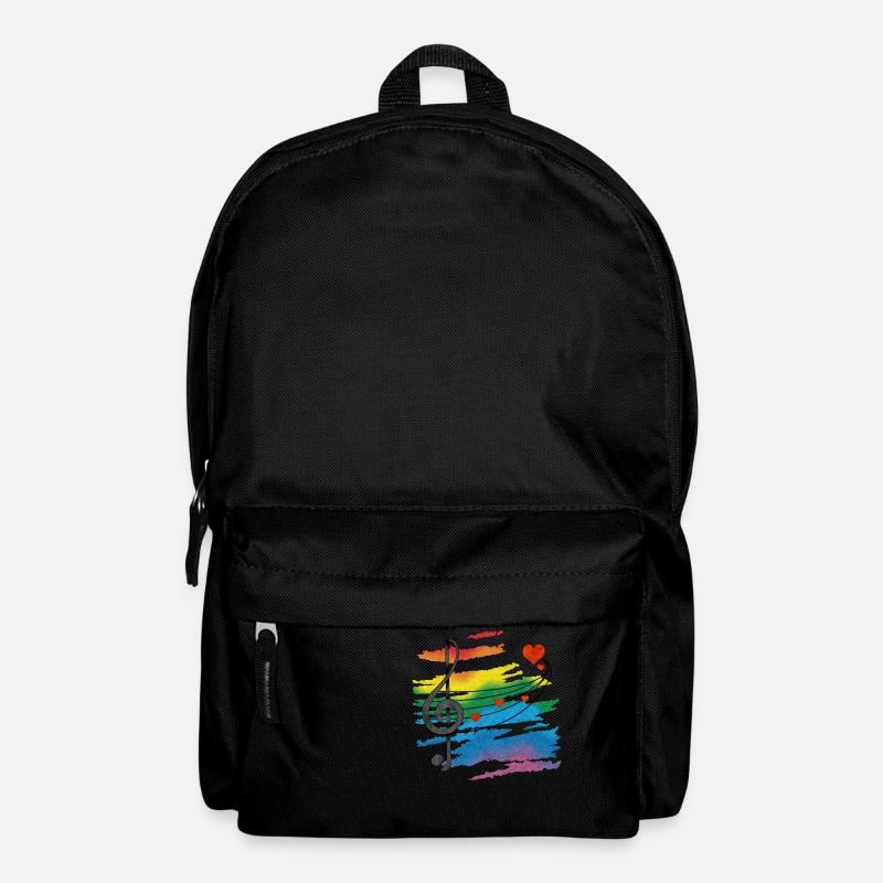 Musik - Rucksack - Schwarz