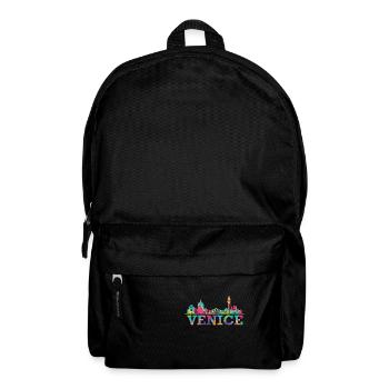 Skyline Venice Impression Italy Souvenir Gift - Backpack - black - Front