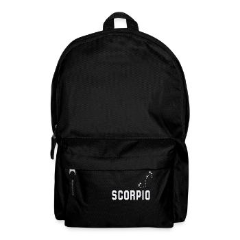 Signe du zodiaque Scorpion - Sac à dos - noir - Devant