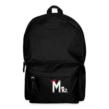 Mr and Mrs - Rucksack - Schwarz - Vorne