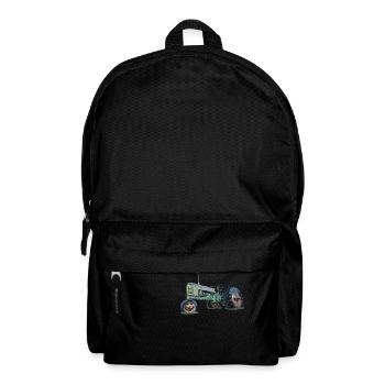 Vintage tricycle - Backpack - black - Front