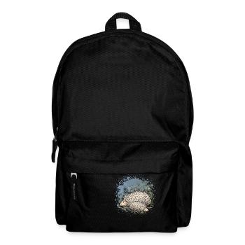 Hedgehogs - Backpack - black - Front