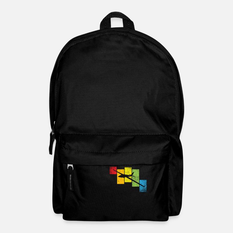Segelflieger - Rucksack - Schwarz