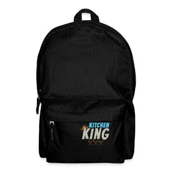 Kitchen King for vintage chefs and home cooks - Backpack - black - Front